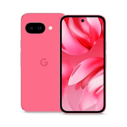 Image of Google Pixel 9a with AI | 128GB, 8GB, 5G / 4G LTE | 6.3" 120Hz P-OLED, 48MP 4K Camera, Tensor G4 Octa-core, Android 15, US Model Fully Unlocked for Verizon, T-Mobile, AT&T, Global (Peony)