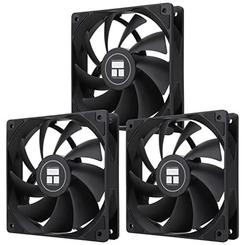 Image of Thermalright TL-C12C X3 CPU Fan 120mm Case Cooler, 4pin PWM Silent Computer Fan With S-FDB Bearing Included, up to 1550RPM cooling(3 quantities)