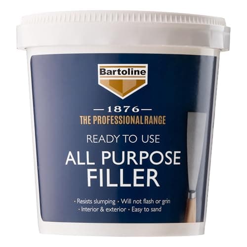 Image of Bartoline 1876 Ready to Use All Purpose Filler 1kg – Professional Quality for Plaster, Wood, Brick, and Stone– Easy to Apply & Sand