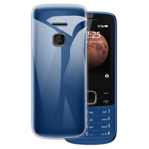 Image of OAGELIM Case Compatible with Nokia 225 4G 2020 Case Shockproof TPU Soft Flexible Gel Protective Phone Cover with Anti-Scratch & Military-Grade Anti-Drop (Clear)