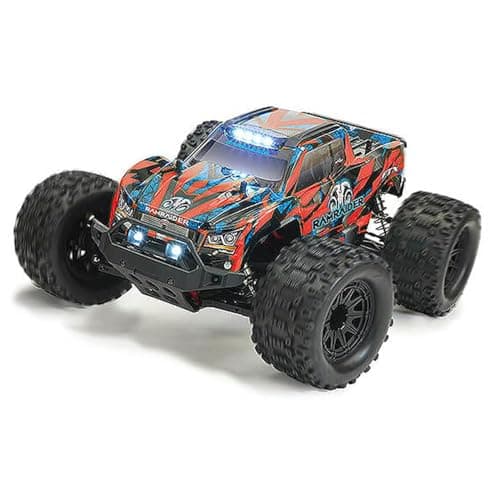 Image of FTX RAMRAIDER 1/10 BRUSHLESS MONSTER TRUCK RTR - RED/BLUE