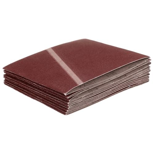 Image of sourcing map 203mm x 483mm Sanding Belts, 12 Pcs 120 Grits Aluminum Oxide Abrasive Belt Sander File Belt for Woodworking, Metal Polishing, Knife Sharpener