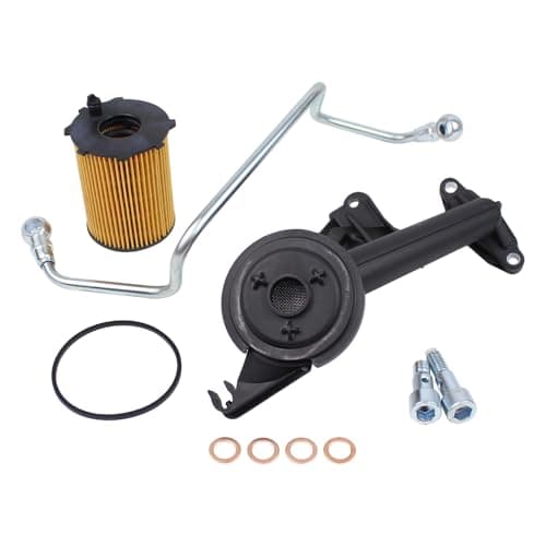 Image of HouYeen Turbo Oil Feed Pipe and Pick Up Strainer Kit for Cit-roen Berlingo C2 C3 C4 C5 Xsara Picasso Fo-rd Focus mk2 C Max Peu-geot 1007 206 207 3008 307 308 407 5008 Partner Tepee 1.6 HDI TDCI