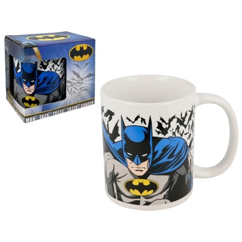 Image of Batman Ceramic Mug Model Mug Breakfast Bowl 11oz for Kids