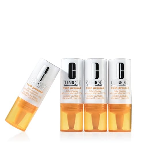 Image of Clinique Fresh Pressed Daily Moisturiser Booster With Pure Vitamin C | Brightening + Retexturing For All Skin Types, 34 ml