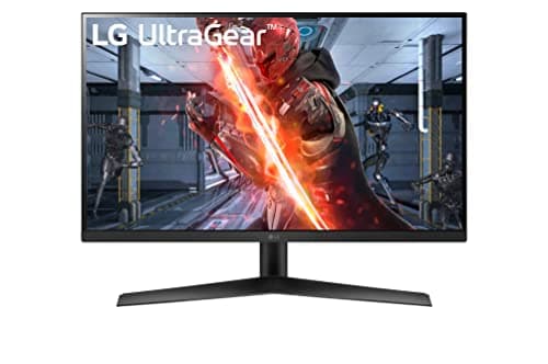 Image of LG Ultragear 27GN60R-B 27 Inch Gaming Monitor with Full HD IPS 1ms (GtG) 144hz, HDR 10, Freesync Premium, NVIDIA G-SYNC Compatible, Black