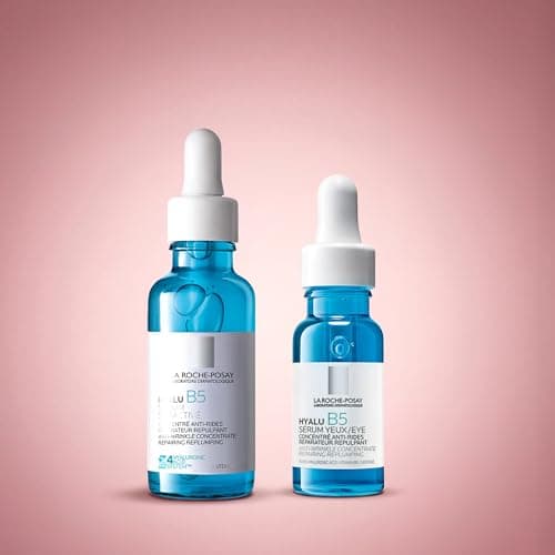 Image of La Roche-Posay Hyalu B5 Hydrating Face Serum with Hyaluronic Acid for Dry & Dehydrated Skin, 30ml + Hyalu B5 Hydrating Eye Serum with Hyaluronic Acid, 15ml