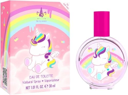 Image of Unicorn Children Eau de Toilette Natural Perfume Spray | Vegan, Cruelty-Free, Dermatologically Tested EDT Spray for Kids & Teens | Stain-Free Perfume | Safe Daily Fragrance Gift, 30ml