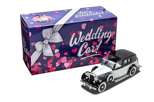 Image of Corgi Diecast Model Cars - CC06806 Wedding Car - Men & Women Souvenir Gifts from UK - Small Die Cast Toy Car Models for Boys, Gift for Motor Enthusiasts