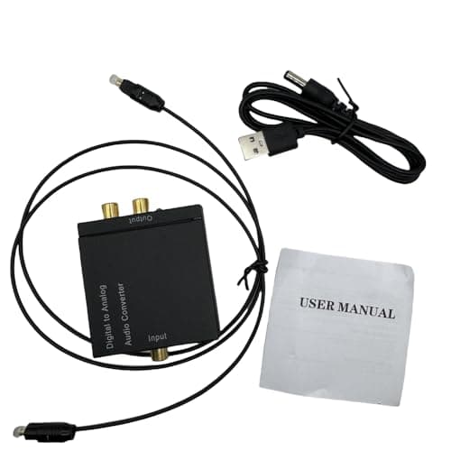 Image of Multibao Analog To Optical Digital Audio Converter Adapter AUX RCA Phono S/PDIF Toslink Coaxial for TV Box DVD Amp Home Cinema