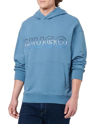 Image of HUGO Men's Nogudi Sweatshirt, Open Blue, XXL