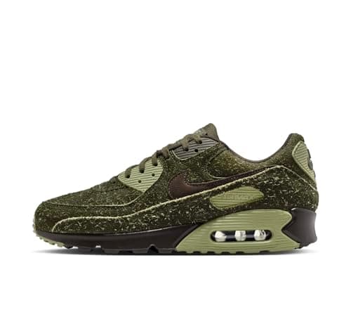 Image of NIKE Air Max 90 Men's Trainers HV6663 (Cargo Khaki/Old Moss/Dusty Olive/Brown 300) UK 11 (EU 46)