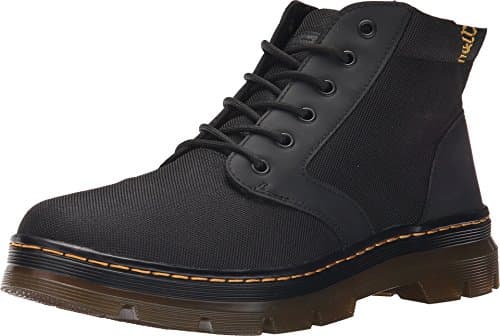 Image of Dr. Martens Unisex Adults' Bonny Classic Boots, Black (Black Extra Tough Nylon and Black Rubbery 001), 11
