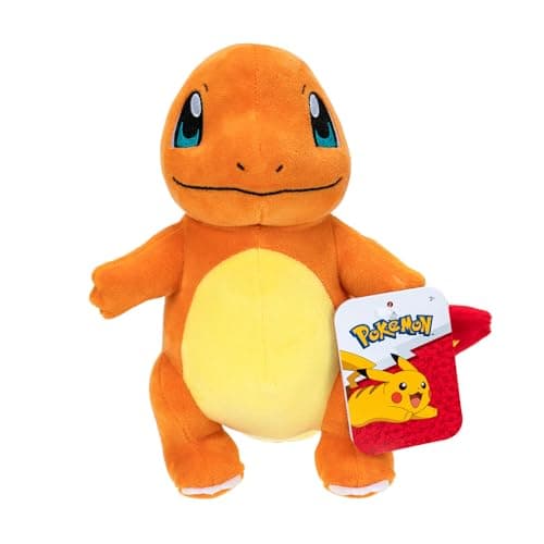 Image of Pokémon Charmander Plush - 8-Inch Soft Plush with Authentic Details