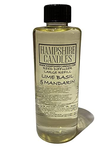 Image of Lime Basil and Mandarin Reed Diffuser Refill | Highly Scented | Cruelty & Vegan Free (Refill 200ml)