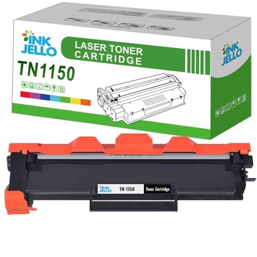 Image of Inkjello TN-1150 Toner Cartridge Replacement for Brother TN1150 Fits for Brother DCP-L1640W DCP-L1642W DCP-L1660W DCP-L1640WXL DCP-L1642WXL HL-L1240W HL-L1242W HL-L1242WXL Black (1 - Pack)