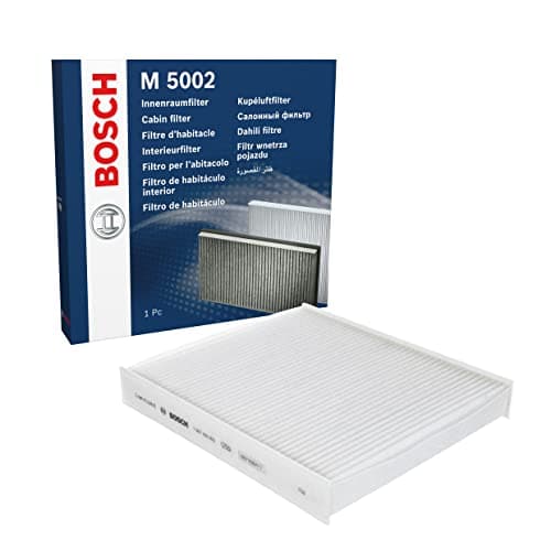 Image of Bosch M5002 Standard Cabin Filter, Replacement Filter - Filters Pollen and Dust for Cleaner Air Inside the Vehicle