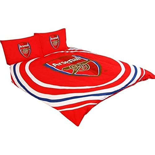 Image of Official Arsenal F.C. 'Pulse' Reversible Double Duvet Quilt Cover Set