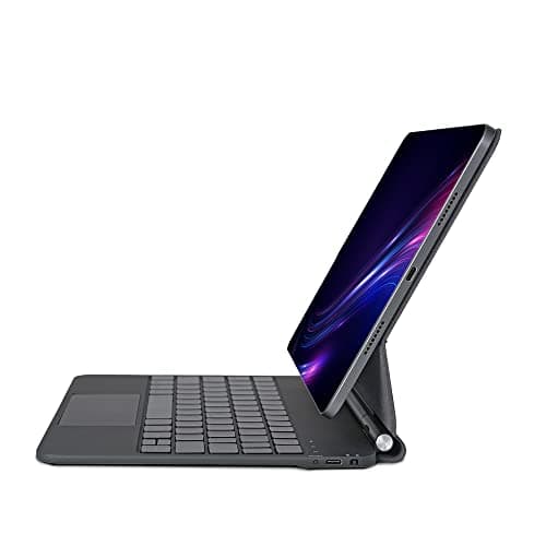 Image of Magic Keyboard for iPad Pro 12.9 inch (3rd,4th,5th and 6th gen) and iPad Air 13 (M2 2024/ M3 2025/M4 2026), Easy-Set Magnetic iPad Pro12.9 Case with Keyboard, Built-in trackpad, Backlit (Black)