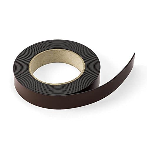 Image of MagFlex® Flexible Magnetic Tape with Premium Self Adhesive Designed to Provide a Strong Grip on Magnetic Metal Based Surfaces - Polarity B - 25.4mm Wide - 30m Length