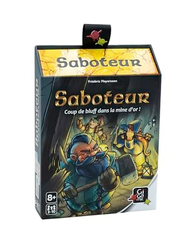 Image of Gigamic Amsabo – Saboteur Card Game (May Not Be in English).