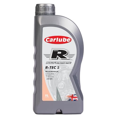 Image of Carlube Triple R 0W-20 ACEA C5, API SN Fully Synthetic Engine Oil R-TEC 5 1L