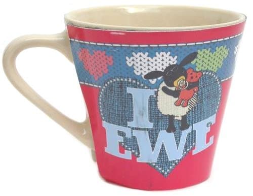 Image of Shaun the Sheep 'Here's Looking at Ewe!' Mug - Official Merchandise from ECP Design