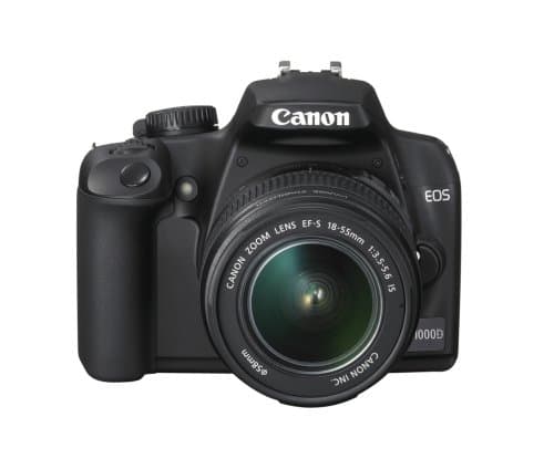 Image of Canon EOS 1000D EF-S 18-55mm f/3.5-5.6 (non IS) Lens Kit