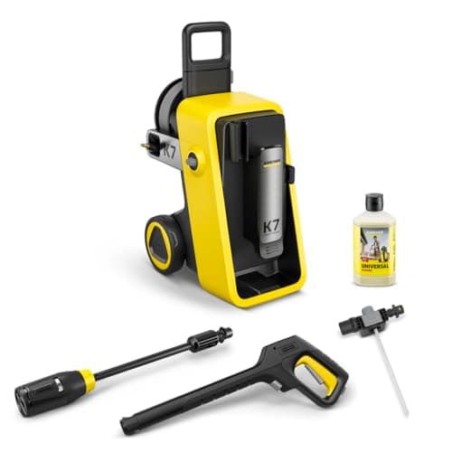 Image of Kärcher K 7 Comfort Premium Pressure Washer, Yellow, Electric, Pressure 180 Bar, Flow Rate 500 l/h, Output 60 m², High Pressure Gun, High Pressure Hose 10 m