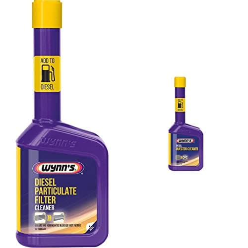 Image of Wynn's 28263 Diesel Particulate Filter Cleaner Fuel Additive DPF Regenerator Treatment & Diesel Injector Cleaner Engine Fuel System Additive Treatment 325ml