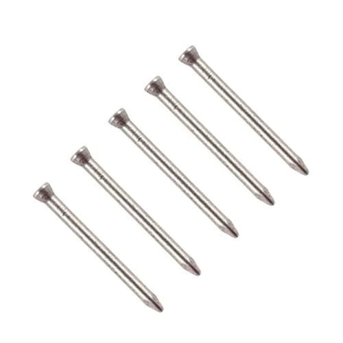 Image of TERF® 30mm X 1.60mm Bright Finish Panel Pins 30mm (1.18 inch) X 1.60mm Panel Pins Nails For Soft and Harboard Cabinet and Joinery Work Furniture Craft and General Purpose Use - Pack of 300