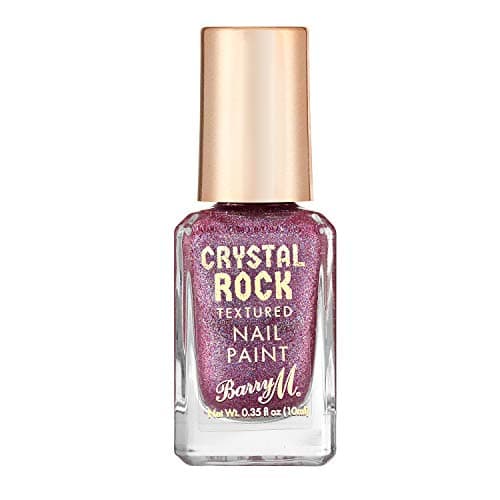 Image of Barry M Cosmetics Crystal Rock Textured Nail Paint - Purple Amethyst