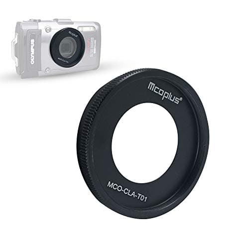 Image of Mcoplus MCO-CLA-T01 Filter Adapter Ring for Olympus Tough TG-6 TG-5 TG-4 TG-3 TG-2 TG-1 as Olympus Fish Eye Wide-angle Lens Converter, Replace Olympus CLA-T01