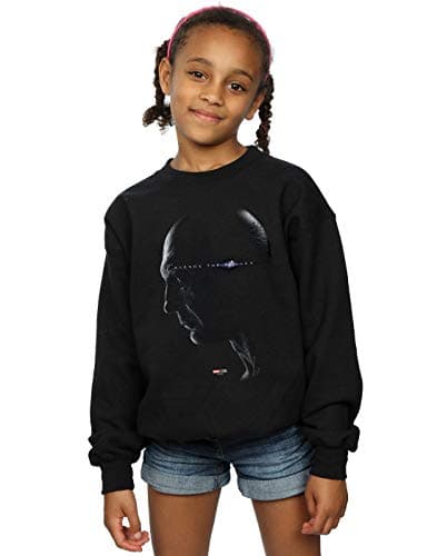 Image of Marvel Girls Avengers Endgame Avenge The Fallen Drax Sweatshirt Black 5-6 Years