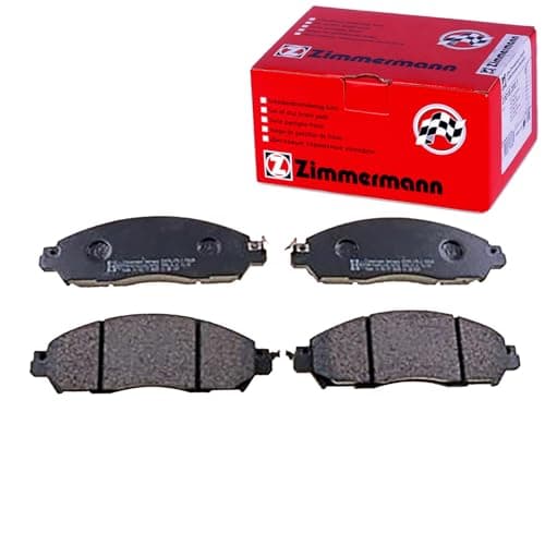 Image of ZIMMERMANN 22439.170.1 Brake Pad Set Front Photo Corresponds to Box Contents Compatible with Renault Alaskan Pickup
