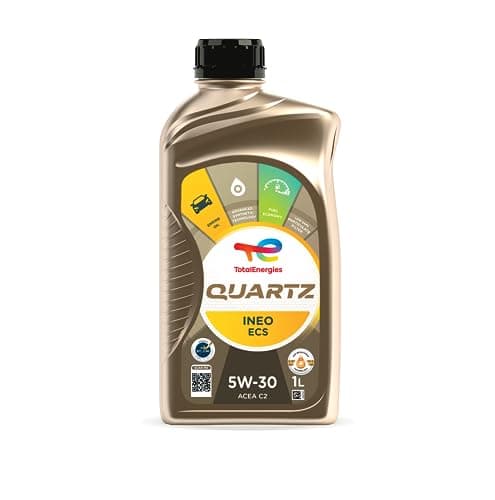 Image of TotalEnergies Quartz INEO ECS 5W30 Engine Oil - ACEA C2 - Low SAPS - Age-Resistance Technology - Fuel Economy Formula - Advanced Synthetic Motor Oil Lubricant - 1L