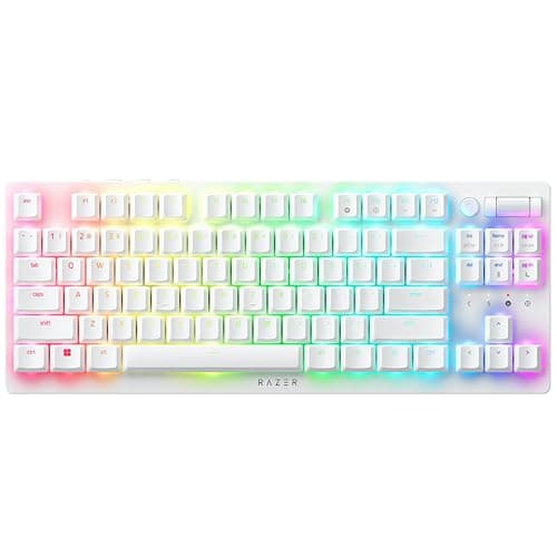 Image of Razer DeathStalker V2 Pro Tenkeyless (Red Switch) - Wireless Low-Profile Optical Gaming Keyboard (Linear Optical Switches, HyperSpeed Wireless, Bluetooth 5.0) US Layout | White
