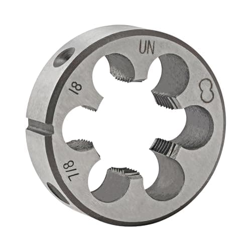 Image of Aceteel 7/8"-18 UN Round Die, Right Hand Machine Thread Die 7/8 x 18 UN