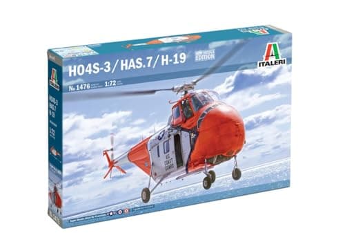 Image of Italeri 1476 H04S-3 HAS.7 H-19 Helicopter Model Kit