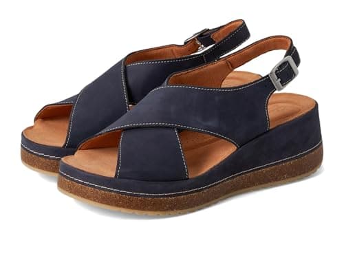 Image of Clarks Kassanda Step Womens Navy Nubuck, 5
