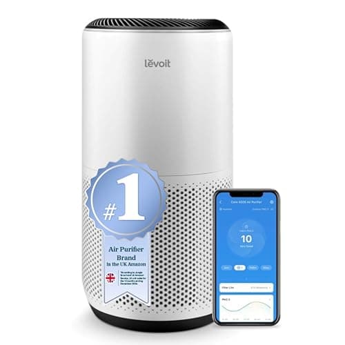 Image of LEVOIT Air Purifiers for Large Home Bedroom 166m², CADR 400m³/h, Alexa Enabled, Filter with PM2.5 Intelligent Air Quality Sensor, Auto Mode,, Removes Pollen Allergy Dust Smoke Pet