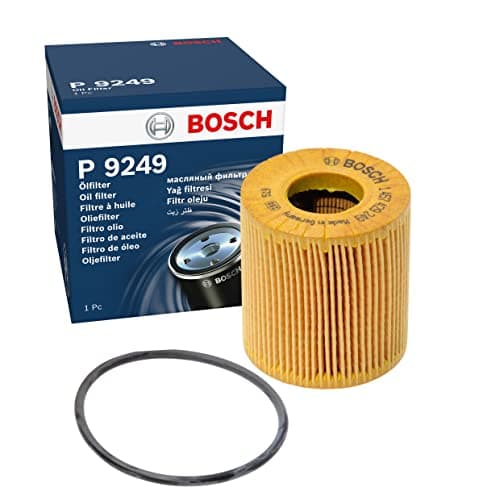 Image of Bosch P9249 Car Oil Filter - Separates Soot and Metal Particles from Engine Oil - Provides Reliable Engine Lubrication