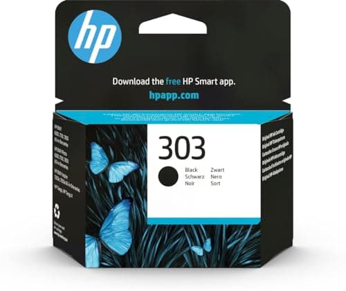 Image of HP 303 Black Ink Cartridge - T6N02AE - Ink For ENVY 6200 6220 6230 6232 6234 7120 7130 7132 7134 7137 7820 7830 7832 - Recycling Pack Included