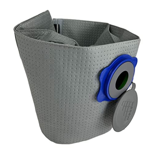 Image of Macam Reusable Dust Bag, Compatible with Nilfisk Multi II 22 & 30 Vacuum Cleaners, Grey Polyester, 1 Bag