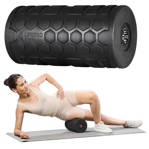 Image of LifePro 4 Speed Vibrating Foam Roller for Physical Therapy & Exercise - High-Intensity Vibrating Roller for Muscle Recovery & Pliability Training - Back Roller for Deep & Gentle Trigger Point Therapy