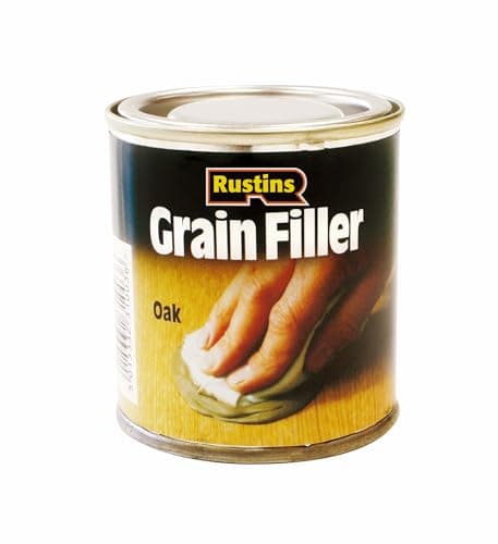 Image of Rustins GROA230 230g Oak Grainfiller- Available in 4 Shades | Smooth Finish for Furniture, Doors & Wood Restoration
