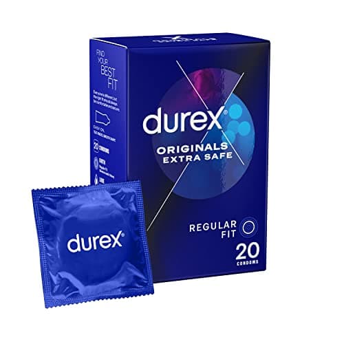 Image of Durex Extra Safe 3 Slightly Thicker Condoms With Extra Lube 20 count (Pack of 1)