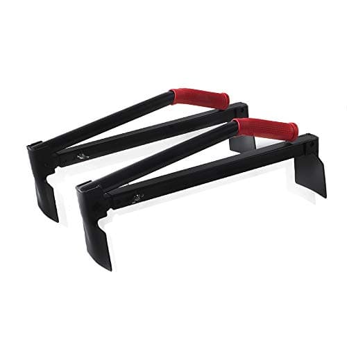 Image of 2 Pcs Adjustable Brick Tongs Lifter Bricks Lifting Carrying Carrier Brick Lifter