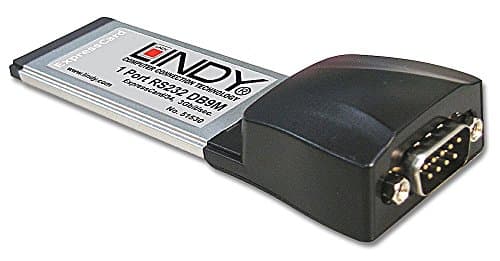 Image of LINDY RS-232 Card - 1 Port ExpressCard/34