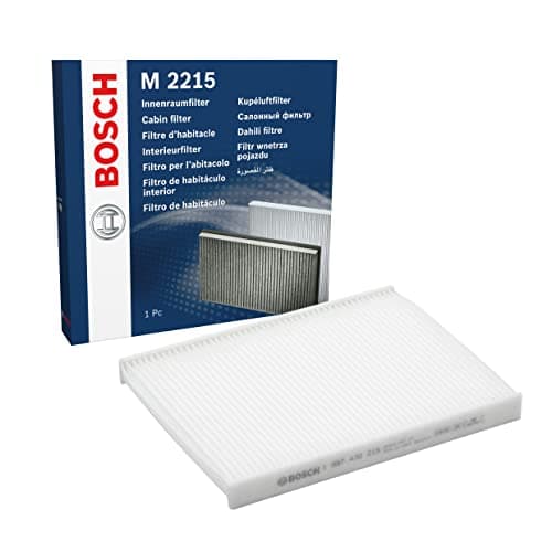 Image of Bosch M2215 Standard Cabin Filter, Replacement Filter - Filters Pollen and Dust for Cleaner Air Inside the Vehicle